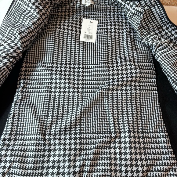 Kim Rogers Vest Quilted Ribbed Pockets Fall Outerwear Vest Black Size Medium - Picture 6 of 12